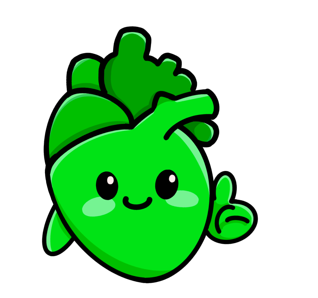 Hearti, das SlayMed-Maskottchen